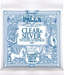 ERNIE BALL - Ernesto Palla Classical Clear&Silver 28-42 Klasszikus Gitárhúr készlet