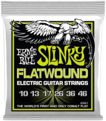 ERNIE BALL - Flatwound 10-46 Elektromos gitárhúr készlet - dj-sound-light