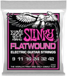 ERNIE BALL - Flatwound Super Slinky 9-42 Elektromos Gitárhúr készlet - dj-sound-light