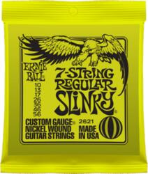 ERNIE BALL - Nickel Wound Regular Slinky 7 String 10-56 Elektromos Gitárhúr készlet 7-húros - dj-sound-light