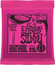ERNIE BALL - Nickel Wound Super Slinky 7 String 9-52 Elektromos Gitárhúr készlet 7-húros