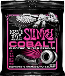 ERNIE BALL - Cobalt Super Slinky 9-42 Elektromos Gitárhúr készlet - dj-sound-light