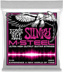 ERNIE BALL - M-Steel Super Slinky 9-42 Elektromos Gitárhúr készlet
