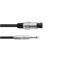 Omnitronic Adaptercable Speaker(M)/Jack 5m bk