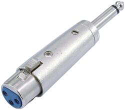 Omnitronic - Átalakító XLR mama aljzat/6, 3 monó dugó - dj-sound-light