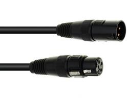 Eurolite - DMX cable XLR 3pin 3m bk