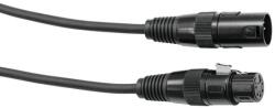 Eurolite - DMX cable XLR 5pin 1m bk - dj-sound-light