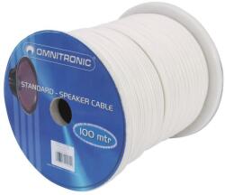 Omnitronic Speaker cable 2x1.5 100m wh - dj-sound-light