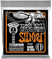 ERNIE BALL - Coated Titanium RPS Hybrid Slinky 9-46 Elektromos Gitárhúr készlet - dj-sound-light