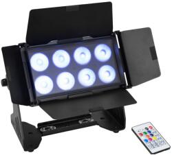 EUROLITE Multiflood IP 8x10W RGBW Wash