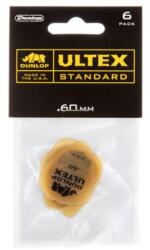 Dunlop - 421P 060 Ultex Standard Player's Pack gitár pengető 0.60 mm 6 db - dj-sound-light
