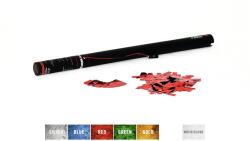 TCM FX - Electric Confetti Cannon 80cm red metallic