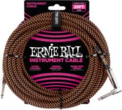 Ernie Ball - Vasalózsinór kábel 7.65m Fekete/Narancs - dj-sound-light
