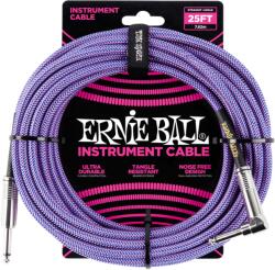 Ernie Ball - Vasalózsinór kábel 7.65m Lila - dj-sound-light