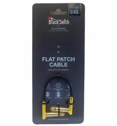 BLACKSMITH - BS-GSFPC-10 Gold Series lapos patch kábel, 10cm - dj-sound-light