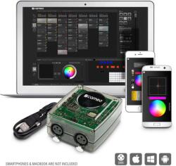 CAMEO - DVC Pro Light DMX vezérlő 1024 csatornás USB-DMX interfész Wifivel és szoftverrel