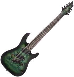 Cort - v 7-húros el. gitár Multi Scale csillagpor zöld