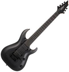 Cort - Co-KX707-Evertune-OPBK with bag 7 húros elektromos gitár tokkal, Evertune, fekete