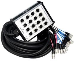 Soundsation - SGBX20-1204 20 m csoportkábel, 12+4 csatorna - dj-sound-light