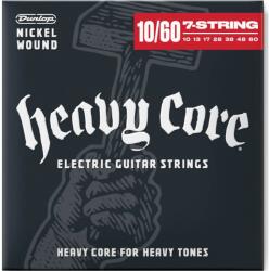 Dunlop - DHCN10607 elektromos gitárhúr Heavy Core 10-60 7 húros készlet - dj-sound-light
