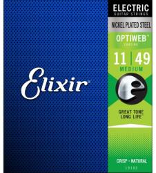 ELIXIR - OPTIWEB Coating Medium 11-49 elektromos gitárhúr - dj-sound-light