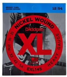 D'ADDARIO - EXL145 Nickel Wound Heavy Gauge 12-54 elektromos gitárhúr - dj-sound-light
