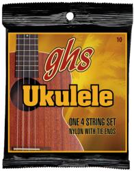 GHS - GHS-10 ukulele húr - clear nylon, Hawaiian D tuning - dj-sound-light
