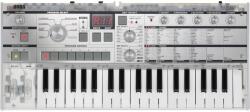 KORG - MICROKORG Crystal, virtuál-analóg szintetizátor/vokóder, 37 Natural Touch mini billentyű, átlátszó kivitel, tokkal - dj-sound-light