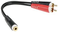 KLOTZ - AYS-6 Y adapter kábel JACK-RCA 0, 2 m - dj-sound-light