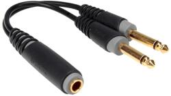 KLOTZ - AYU-5 Y adapter kábel JACK-JACK 0, 2 m