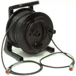 KLOTZ CAT5 - mobil kábel dobon, 30 m - C5PFS/U PVC köpenyű, szövött árnyékolású kültéri kábel, Neutrik EtherCon csatlakozók, Schill kábeldob - dj-sound-light