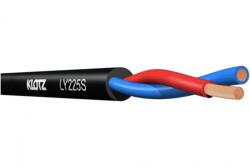 KLOTZ - LY225S Twinax Hangfalkábel /m fekete - dj-sound-light