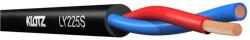 KLOTZ - LY225S. 200 LY225T twinax hangfalkábel 200 m fekete - dj-sound-light