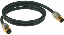 KLOTZ - MIDI kábel 3 m DIN - DIN5 aranyozott csatlakozók - dj-sound-light