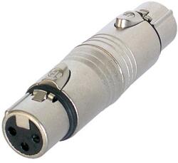 Neutrik - NA3FF átalakító 3 pólusú XLR aljzat-3 pólusú XLR aljzat