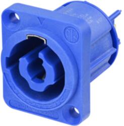 Neutrik - NAC3MPXXA powerCON beépíthető hálózati bemenet 250VAC/20A IEC 623681 kék