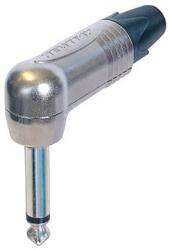 Neutrik - NP2RX 6, 3-as monó jack dugó pipa alakú, fényes házzal - dj-sound-light