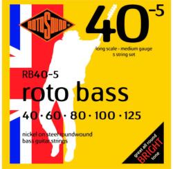 ROTOSOUND - RB40-5 Basszusgitár húrkészlet nikkel 5 húr 40 - 125 - dj-sound-light
