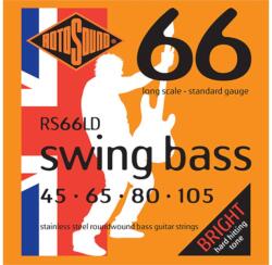 ROTOSOUND - RS66LD Basszusgitár húrkészlet rozsdamentes acél 45 - 105
