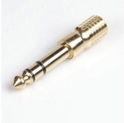 WorldMix - 6, 35 jack átalakító - sztereó 6, 35 mm dugó/3, 5 sztereó aljzat, aranyozott érintkezők és ház - dj-sound-light