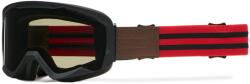 iMX Endurance Rust motocrossz szemüveg fekete-piros, füstös plexivel