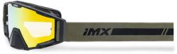iMX Sand motocross szemüveg fekete-bronz, narancssárga irídium plexivel