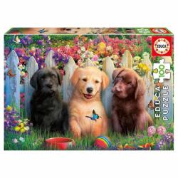 Educa 19994 - Pózoló kiskutyák - 100 db-os puzzle (19994)