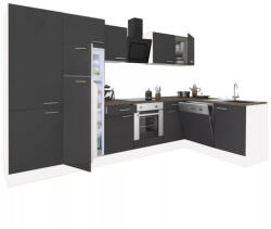  Yorki 340 sarok konyhabútor alsó sütős felülfagyasztós hűtős kivitelben (LS340FHAN-SUT-PSZ-FF)