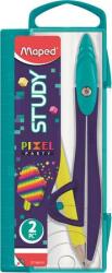 Maped Körző, adapterrel, MAPED Pixel Party Study