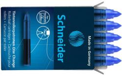 Schneider Utántöltő patron rollertollhoz, SCHNEIDER One Change, kék