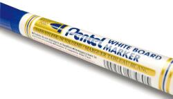 Pentel Táblamarker, 4, 2 mm, kúpos hegy, PENTEL, kék
