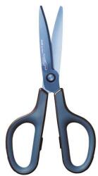 PLUS Corporation Olló, általános, 17, 5 cm, PLUS Fitcut Curve Premium, diplomatakék