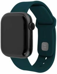 FIXED szilikon sportos óraszíj Apple Watch 38/40/41mm-es okosórákhoz, sötét zöld (FIXSST2-436-DRGRE) - oneclick