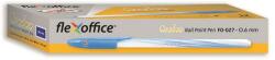 FlexOffice Golyóstoll, 0, 3 mm, kupakos, FLEXOFFICE Candee, kék - oneclick - 739 Ft